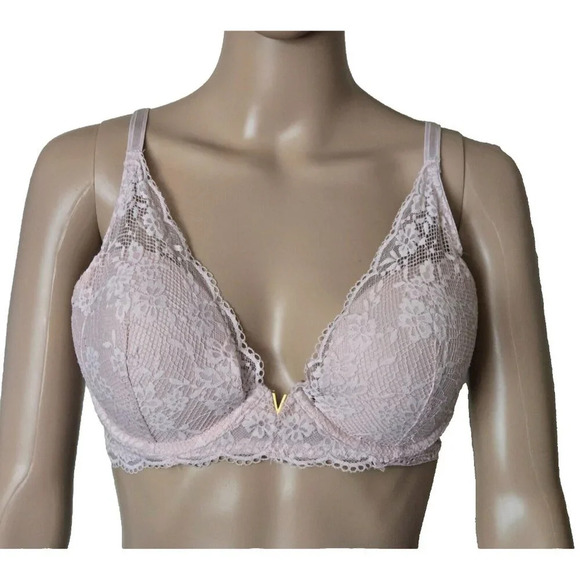 Victoria's Secret Bra Plunge Lace underwired size 36D - Picture 1 of 5